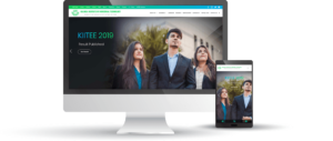 KIIT University Website design