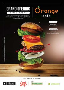 Creative Design for Orange Cafe