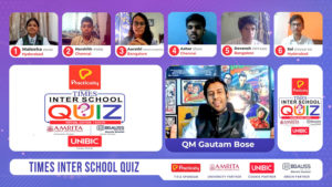 Video Broadcast Template for Times Inter School Quiz Event