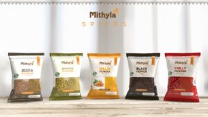Brand Design & Packaging Design for Mithyla Spices